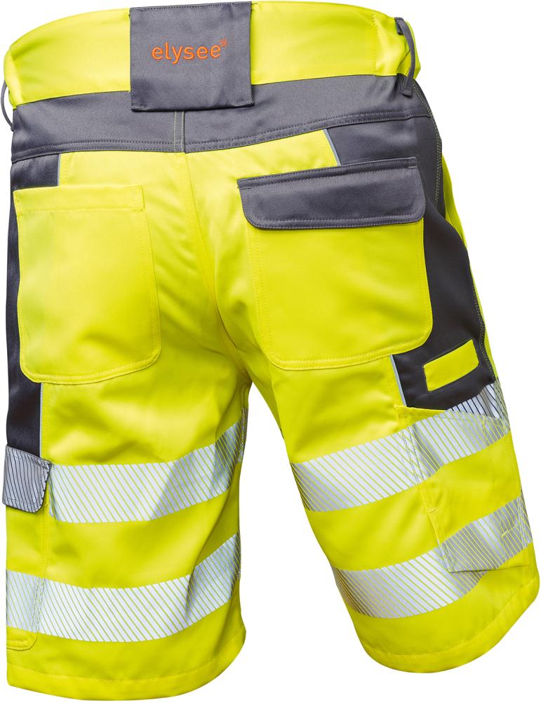 Pantaloni scurți de protecție de avertizare CorsicaGr.48, galben de avertizare - sefira.ro
