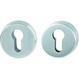 Pereche de rozete de protectie E42NSB/42HS, inox, Ø 55 mm, pentru usi 57-72mm, HOPPE - sefira.ro