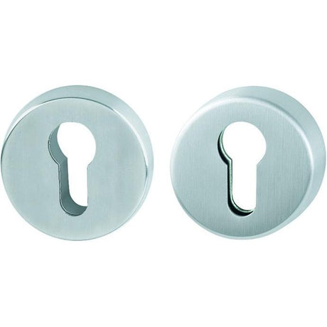 Pereche de rozete de protectie E42NSB/42HS, inox, Ø 55 mm, pentru usi 57-72mm, HOPPE - sefira.ro