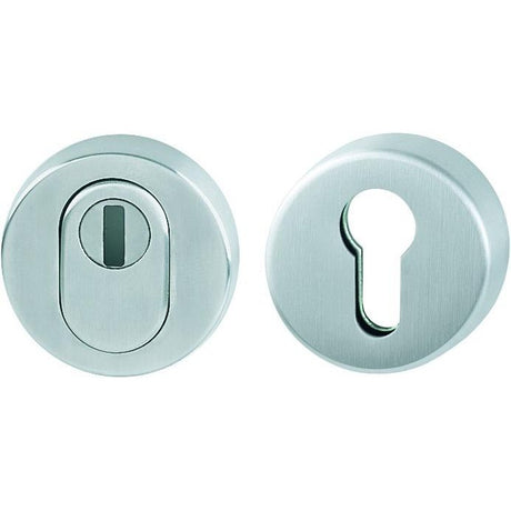 Pereche de rozete de protectie E42ZNSB-ZA/42HS, otel, Ø 55 mm, proeminenta cilindrului 10-18mm, HOPPE - sefira.ro