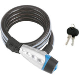 Lacat cu cablu extra gros de otel 650, Ø 15mm, 80 cm, cu 2 chei, BURG WACHTER - sefira.ro