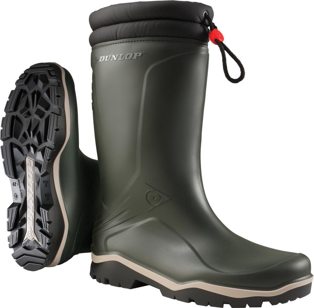 Cizme de protectie pentru iarna, mărimea 39, Dunlop Blizzard, CI, verde, DUNLOP®