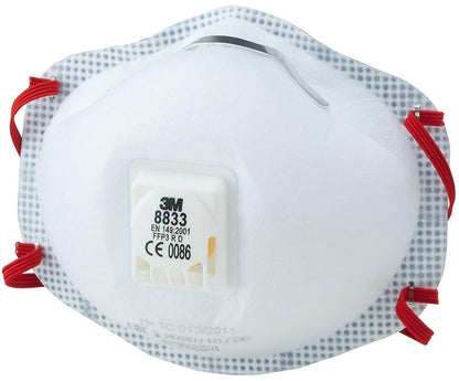 Respiratory mask 8833, FFP3 RD