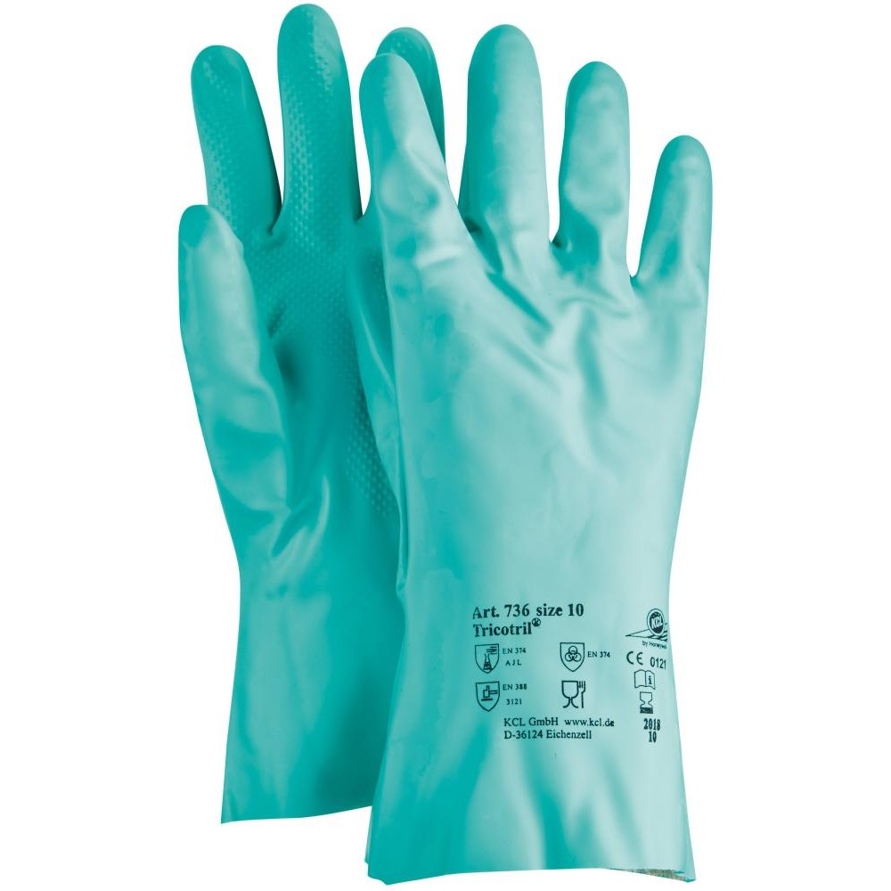 Manusi de protectie chimica Tricotril® 736, marimea 8, HONEYWELL - sefira.ro