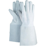 Manusi de protectie sudura ARGON, 350mm, marimea 10, piele de vita nappa cu manseta, BIHAR - sefira.ro