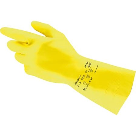 Manusi de protectie chimica AlphaTec® 87-190, marimea 7.5-8, ANSELL - sefira.ro