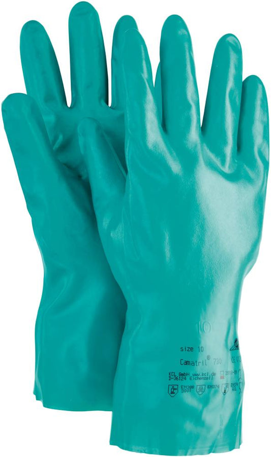 Chemical protective gloves Camatril® 730, size 7, HONEYWELL