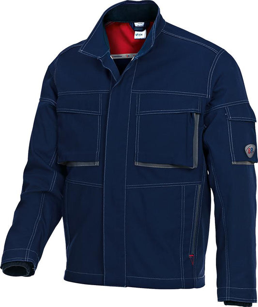 Jacket 1795, size 48/50, blue/anthracite, BP