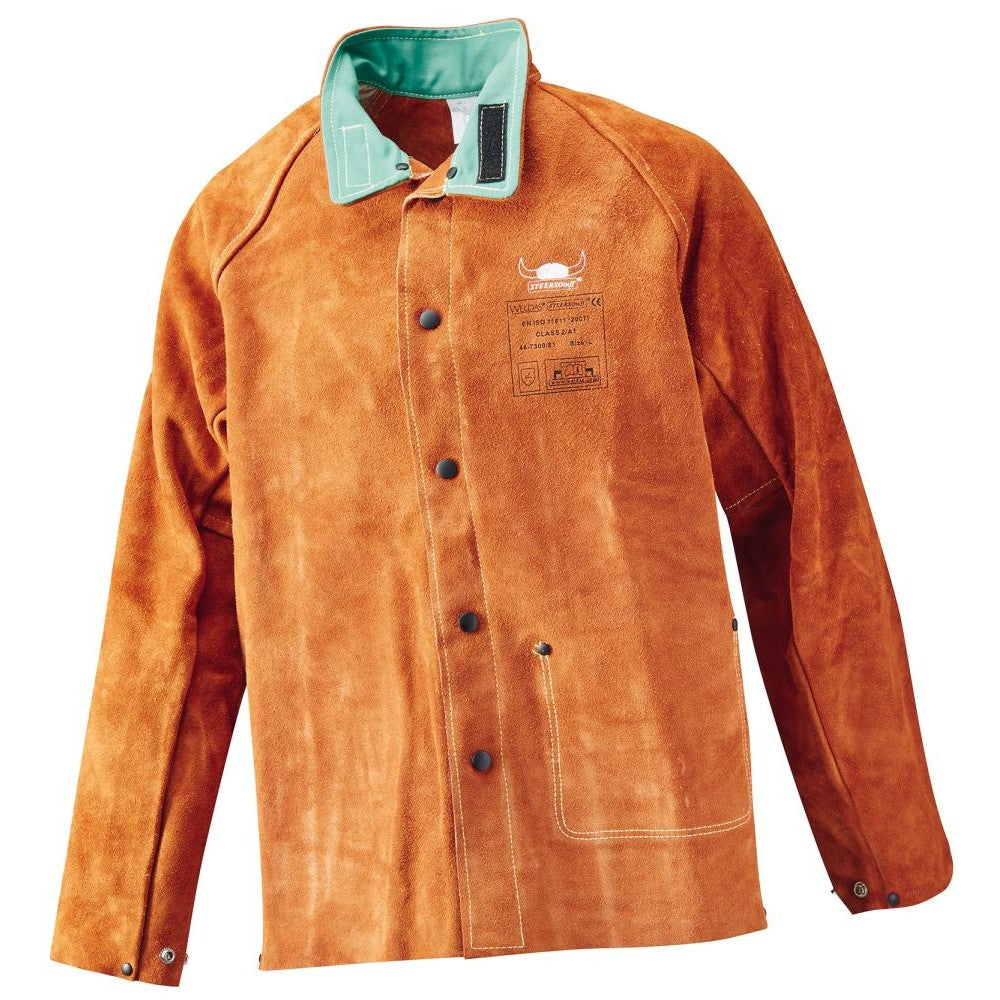 Jacheta din piele de sudura dimensiune 81 cm. L, WELDAS - sefira.ro