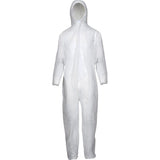 Salopetă de protecție împotriva murdăriei, PP, 50 g/mp, dimensiune. 3XL, alb - sefira.ro