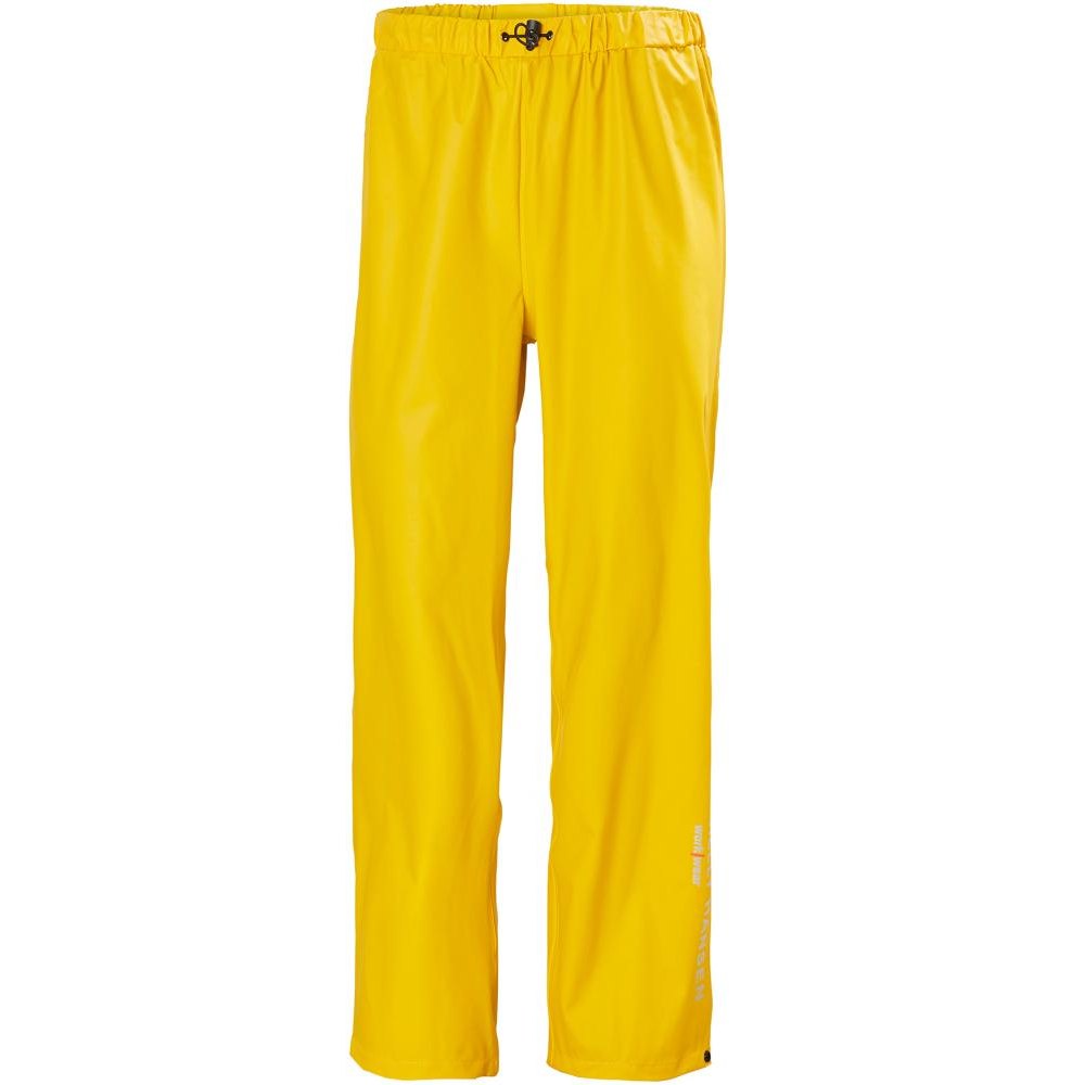 Pantaloni de ploaie Voss, marime S, PU stretch, galben, HELLY HANSEN - sefira.ro