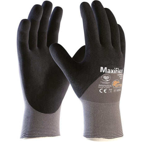 Manusi de protectie pentru montaj, Wollb, MaxiFlex® Ultimate™, acoperire nitril, marimea 6, ATG - sefira.ro