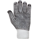 Manusi de protectie tricotate, cu buline antiderapante pe o parte, marime 9 - sefira.ro