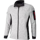 Jacheta fleece tricotata CHRISTOPH, gri-negru, marimea M, FHB - sefira.ro