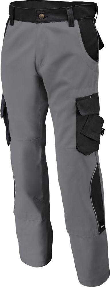 BRUNO work trousers, grey-black, size 48, FHB