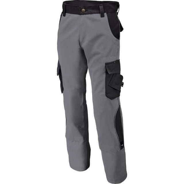 Pantaloni de lucru BRUNO, gri-negru, marimea 48, FHB - sefira.ro