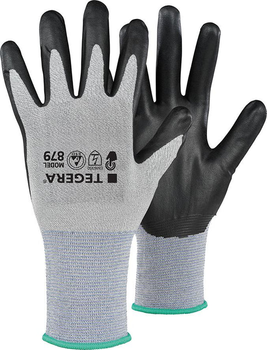 TEGERA 879 assembly gloves, ESD, size 6, touchscreen compatible, EJENDALS