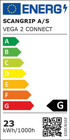 Akku-Baustrahler VEGA 2 CONNECT 1000-2000Lumen ohne Akku SCANGRIP - sefira.ro