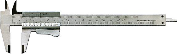 Precision caliper 150x40mm, square measurement, 1/1000, FORTIS