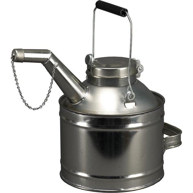 Recipient pentru ulei, din tabla, capac cu balama, 3l, PRESSOL - sefira.ro