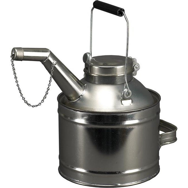 Recipient pentru ulei, din tabla, capac cu balama, 3l, PRESSOL - sefira.ro