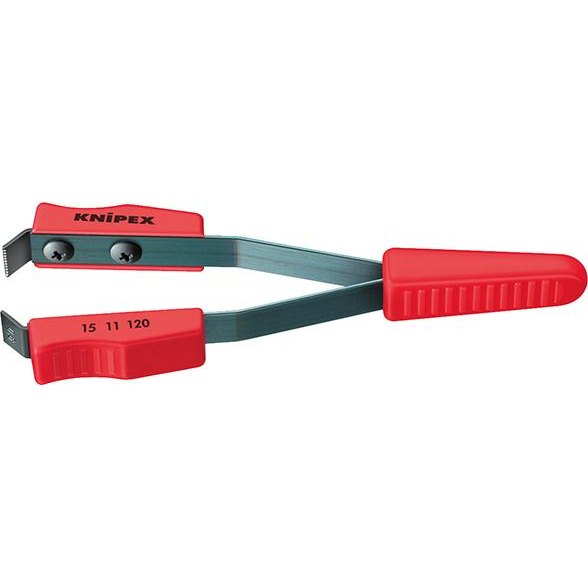 Penseta indepartare lac, pentru sarma Ø 0.6mm, 120 mm, 15 11 120, KNIPEX - sefira.ro