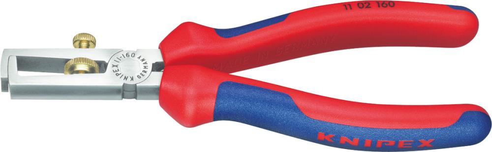 Cleste dezizolator, pentru Ø5mm, 160mm, maner bicomponent, cap polisat, KNIPEX