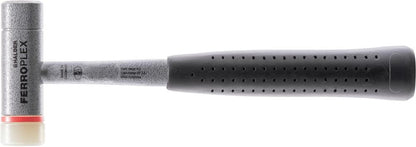 FERROPLEX combined head hammer, nylon/steel, 30mm, HALDER