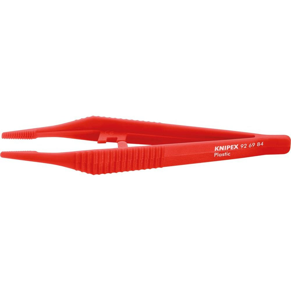 Penseta plastic, varfuri drepte, trapezoidale, 130mm, latime varf 3,5mm, 92 69 84, KNIPEX - sefira.ro