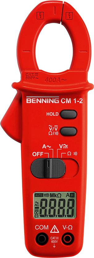 Multimetru digital tip cleste, CM 1-2, BENNING