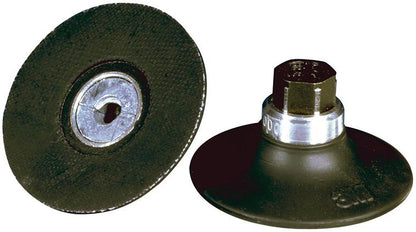 Abrasive disc holder, 50.8mm, 1/4" mount, extra hard, ROLOC, 3M