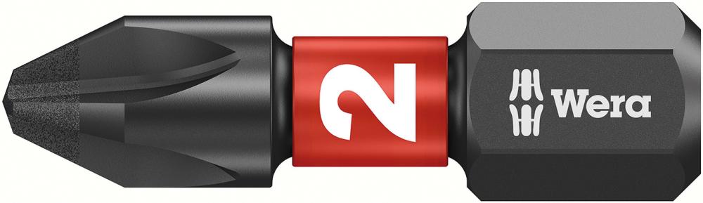 Bit dur impactor 1/4", C6.3, PH2x25mm, DIN3126, WERA (LICHIDARE STOC)