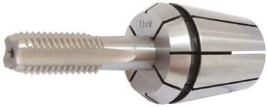 ER16 collet chuck with 4-edge clamping, 3.5x2.7mm, DIN6499B, FORTIS