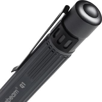 LED flashlight Q1, 160lm, rechargeable, up to 10 hours, with focus, SUPRABEAM