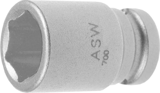 Impact socket wrench 1/4", 6mm, DIN3129, ASW