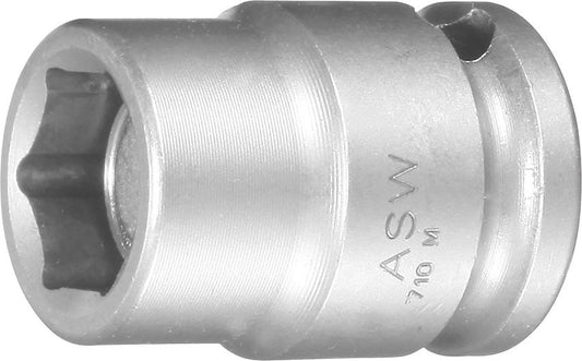 Cheie tubulara de impact 3/8", magnetica, 8mm, DIN3129, ASW