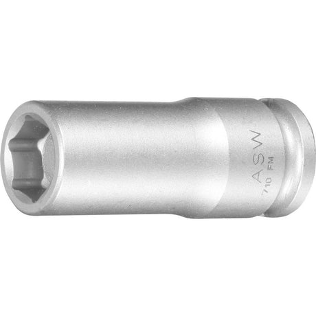 Cheie tubulara de impact 3/8", magnetica, executie lunga, 10mm, DIN3129, 1000071061, ASW - sefira.ro