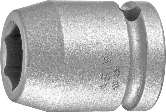 Impact socket wrench 1/2", 10mm, ASW