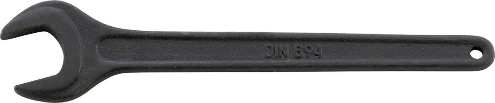 Open-end wrench, phosphated, size 6 mm, total length 73 mm, DIN894