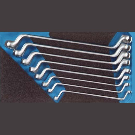 Modul chei inelare cu cot, set 8 buc, 1500 CT1-2, GEDORE - sefira.ro