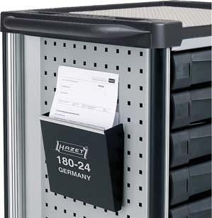 Document holder for tool trolley, HAZET