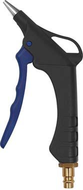 Pistol de suflat cu duza scurta, niplu de conectare NW 7.2 -7.8, max. 10 bar, RIEGLER