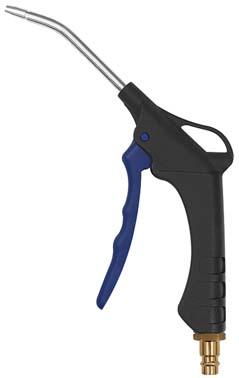 Blow gun with short nozzle, connection nipple NW 7.2 -7.8, max. 10 bar, RIEGLER