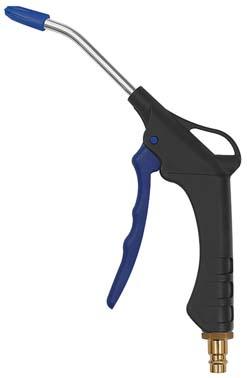 Blow gun with short nozzle, connection nipple NW 7.2 -7.8, max. 10 bar, RIEGLER