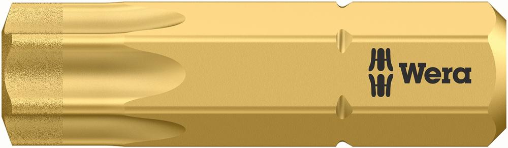 Bit 1/4", T 10 x 25 mm, TORX®, Diamant, DIN3126, 05066100001, WERA - sefira.ro