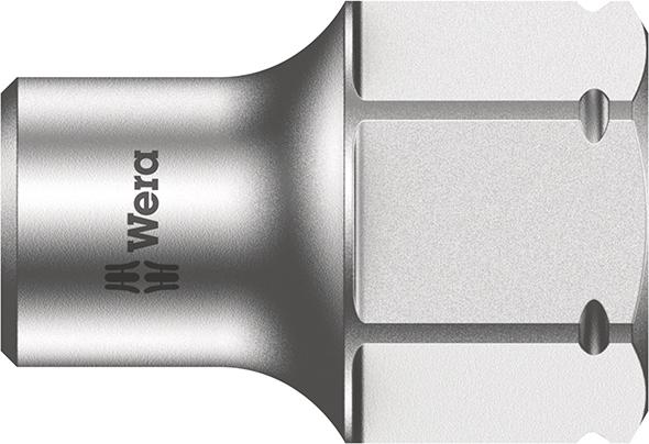 Socket wrench 4 mm drive 1/4" ZYKLOP, WERA