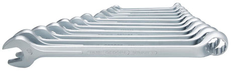 Set chei combinate cu cot 10-24 mm, 8 buc, in cutie carton, DIN3113B, GEDORE - sefira.ro