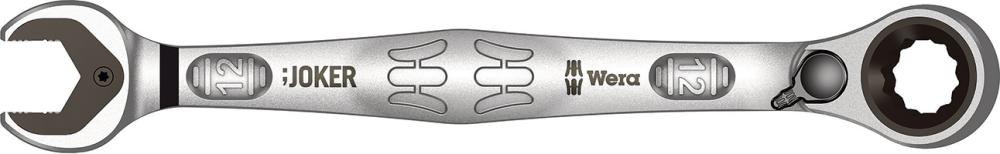 Cheie combinata cu clichet si comutator, JOKER switch, dimensiune 8 mm, lungime 144 mm, 05020064001, WERA - sefira.ro