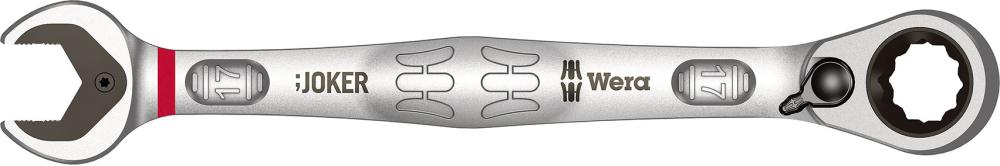 Cheie combinata cu clichet si comutator, JOKER switch, dimensiune 8 mm, lungime 144 mm, 05020064001, WERA - sefira.ro