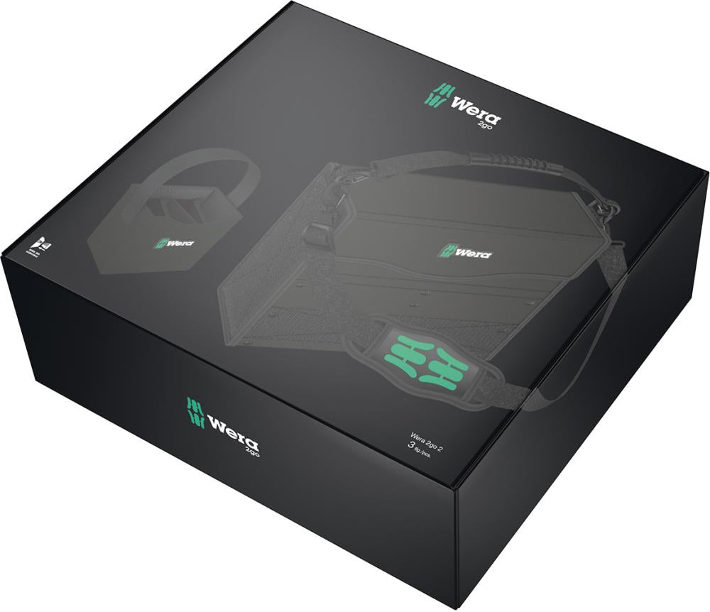 Geanta pentru scule 2Go 2 XL, 455x170x330mm, compartimentata, 05004357001, WERA - sefira.ro